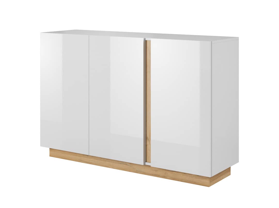 View Arco Sideboard Cabinet 139cm White 138cm information