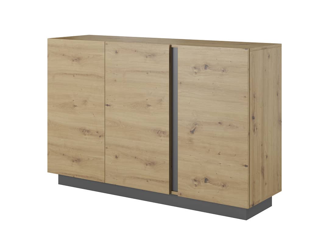 View Arco Sideboard Cabinet 139cm Oak Artisan 138cm information