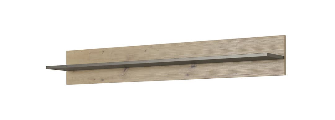 View Arco Wall Shelf 138cm Oak Artisan 138cm information