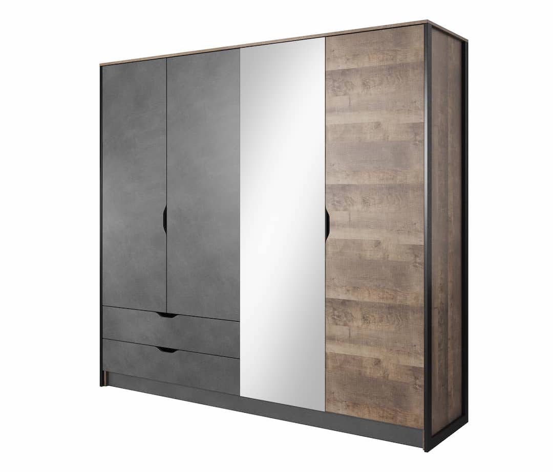 View Arden Hinged Door Wardrobe 220cm information