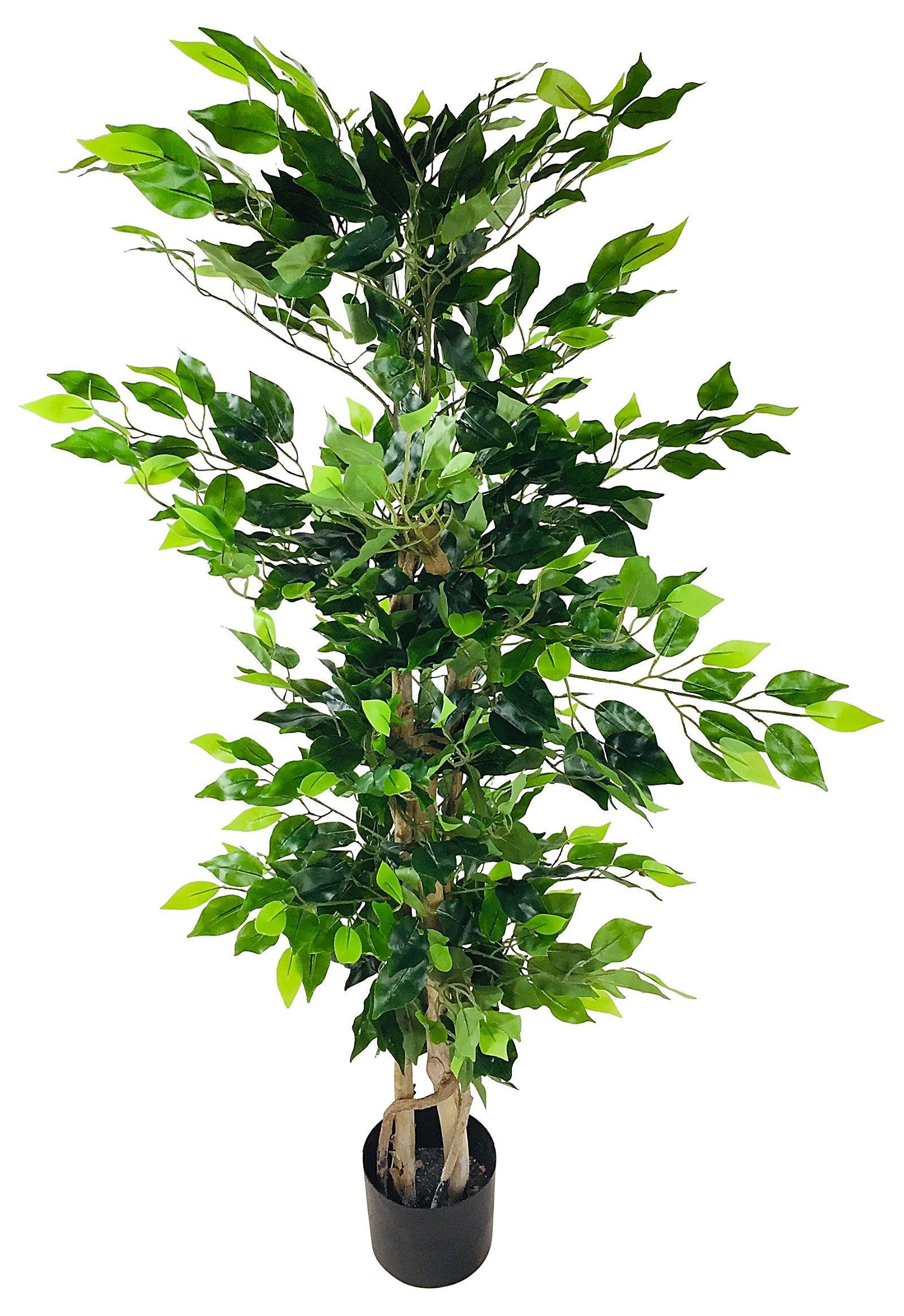 View Artificial Ficus Tree with Natural Trunk 125cm information