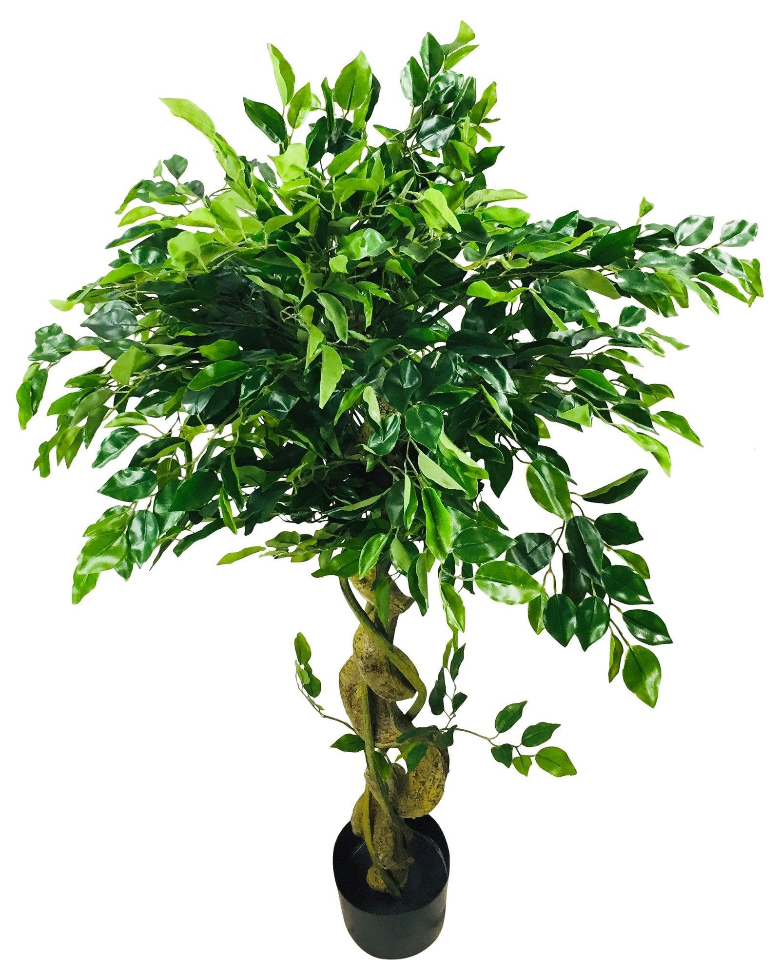 View Artificial Ficus Tree With Twisted Trunk 137cm information