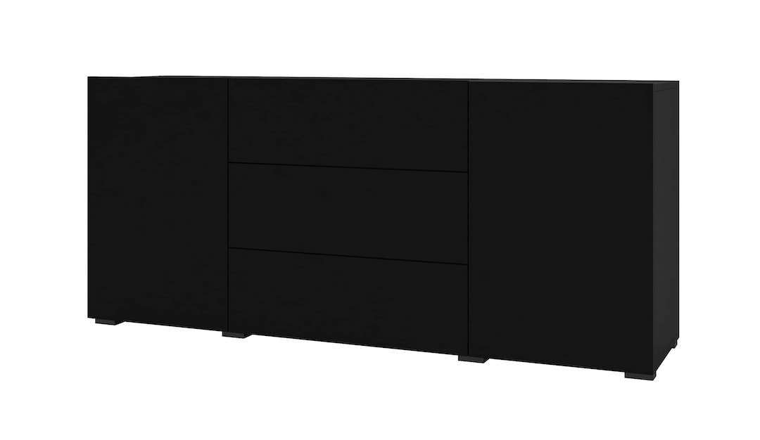 View Ava 26 Sideboard Cabinet 140cm Black Matt 140cm information