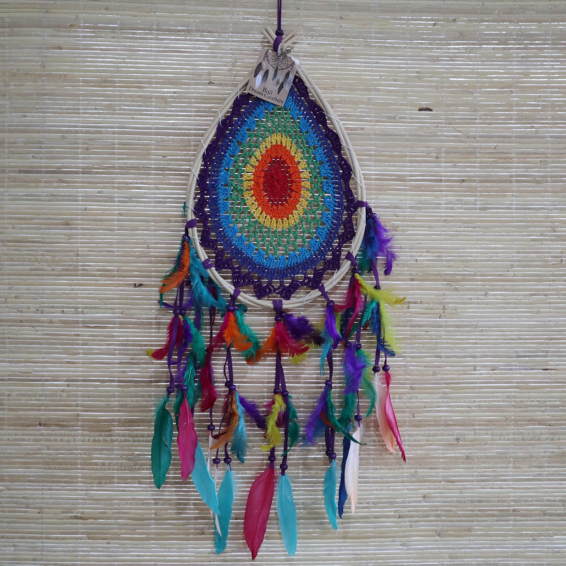 View Bali Dream Catchers Med Multi Teardrop information