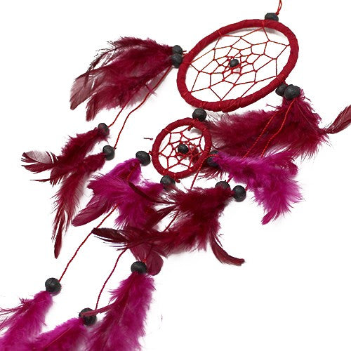 View Bali Dreamcatchers Medium Round BlackWhiteRed information