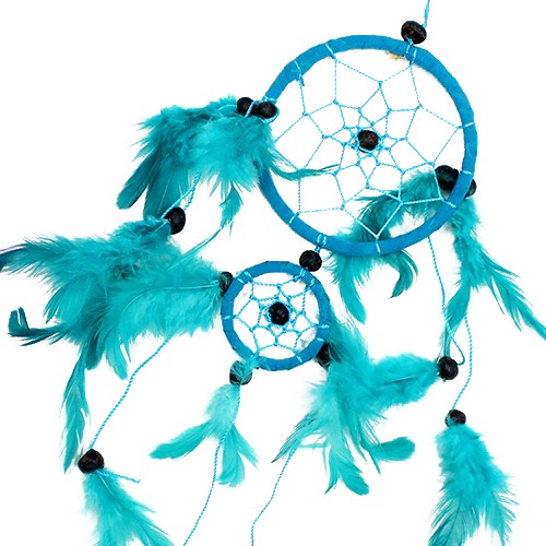 View Bali Dreamcatchers Medium Round TurqPinkPurp information