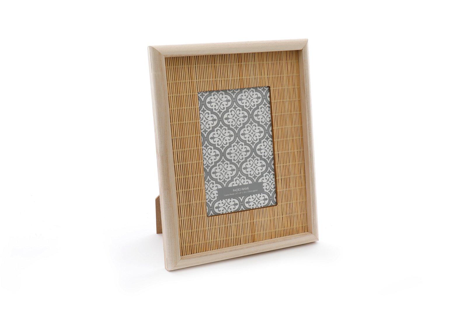 View Bamboo Photo Frame 4x6 information
