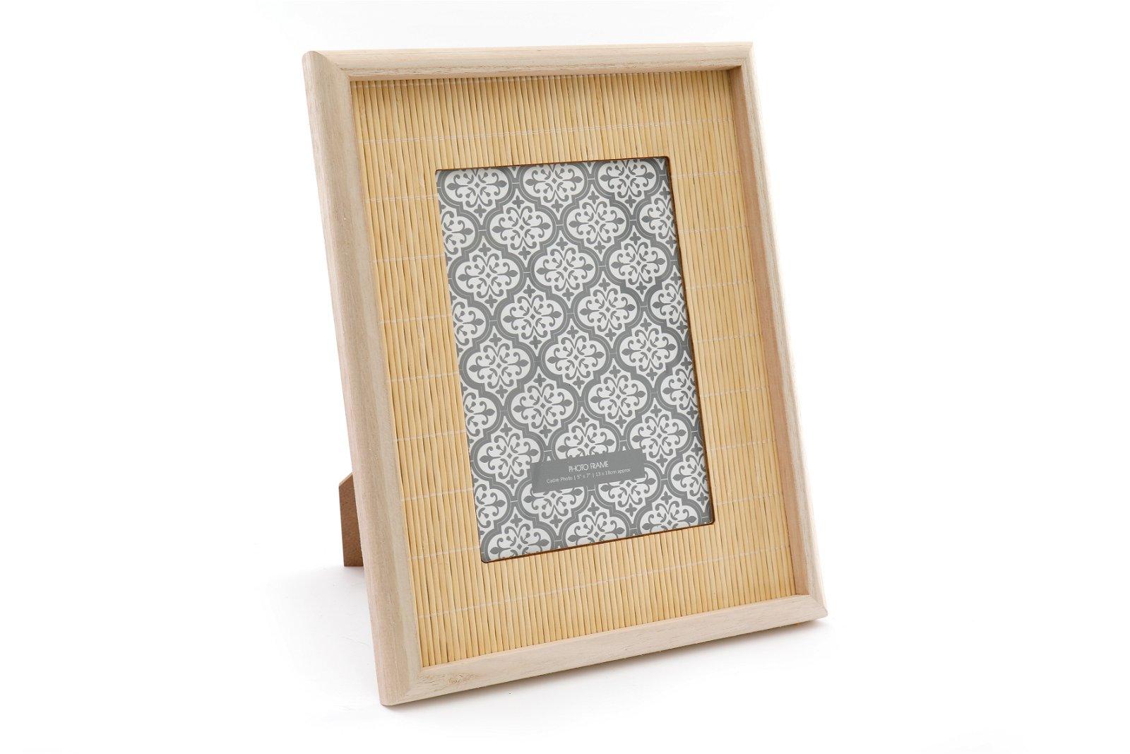 View Bamboo Photo Frame 5x7 information