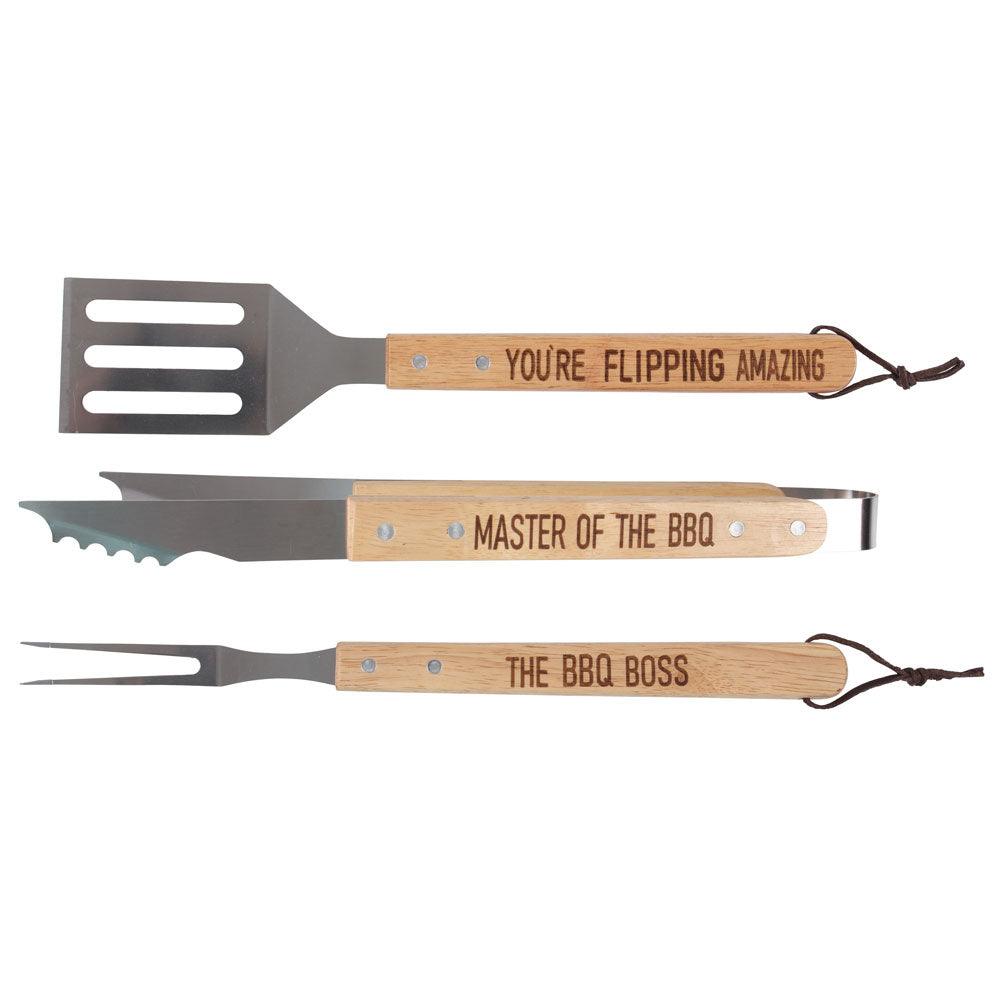 View BBQ Tool Set information