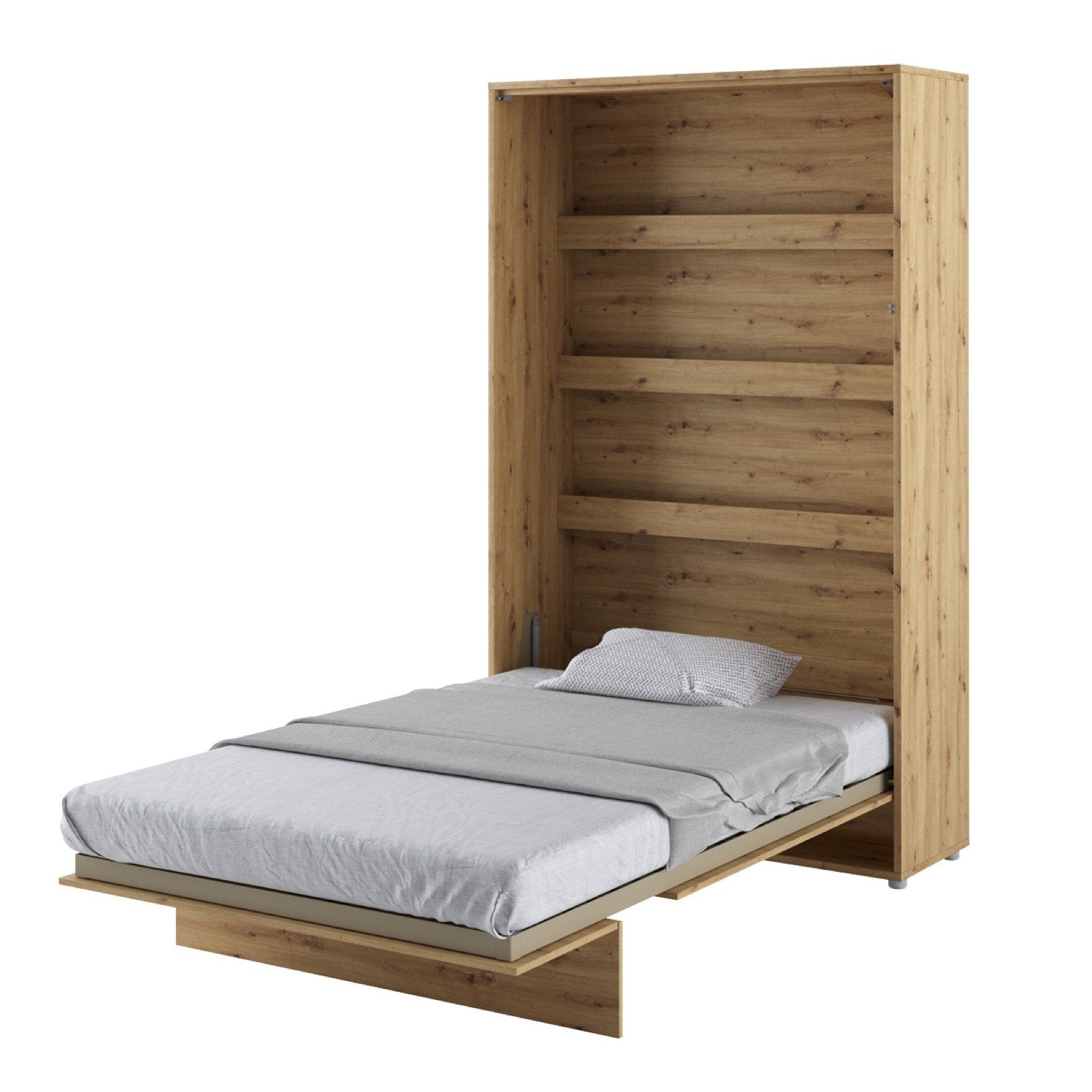 View BC02 Vertical Wall Bed Concept 120cm Murphy Bed Oak Artisan 120 x 200cm information