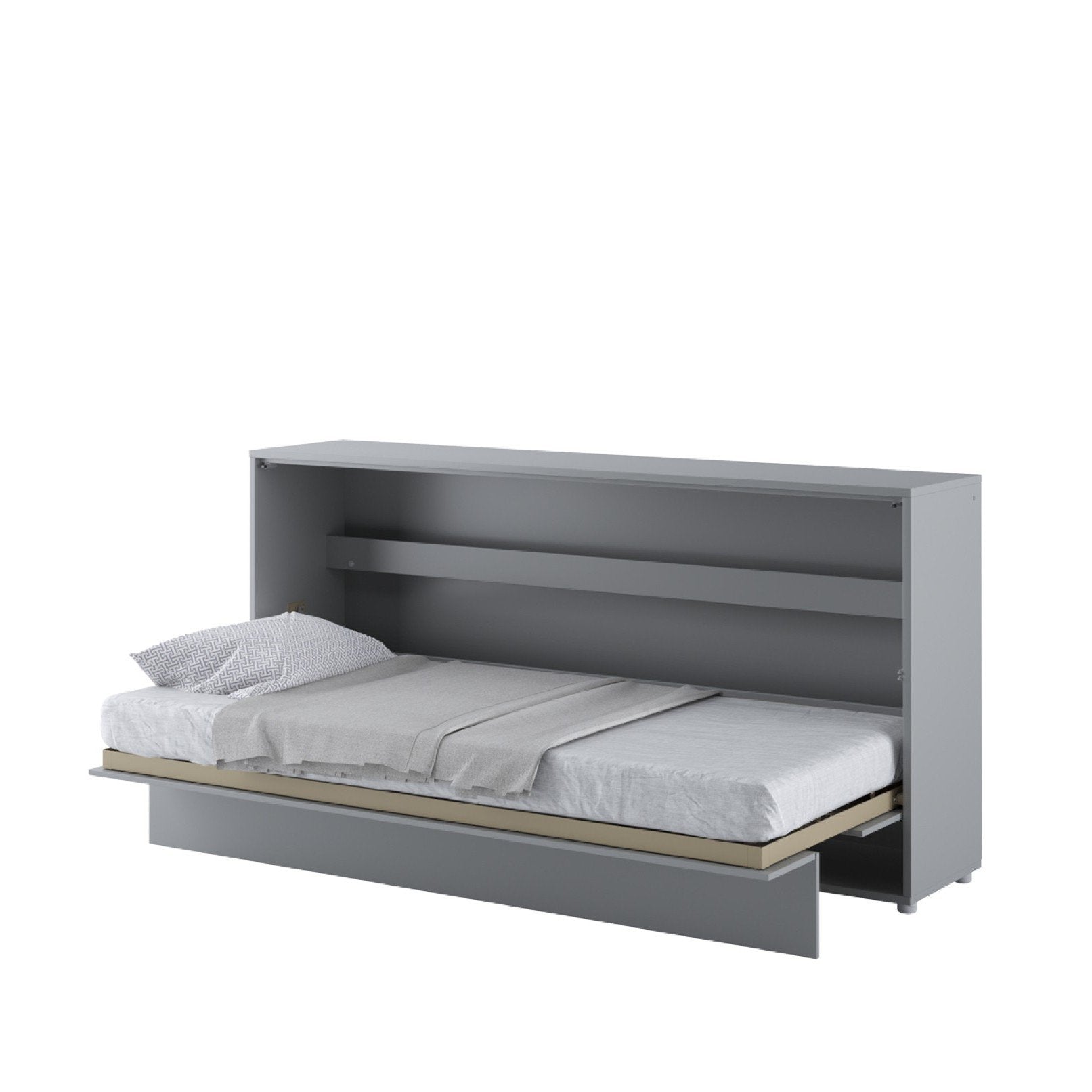 View BC06 Horizontal Wall Bed Concept 90cm Murphy Bed Grey Matt 90 x 200cm information