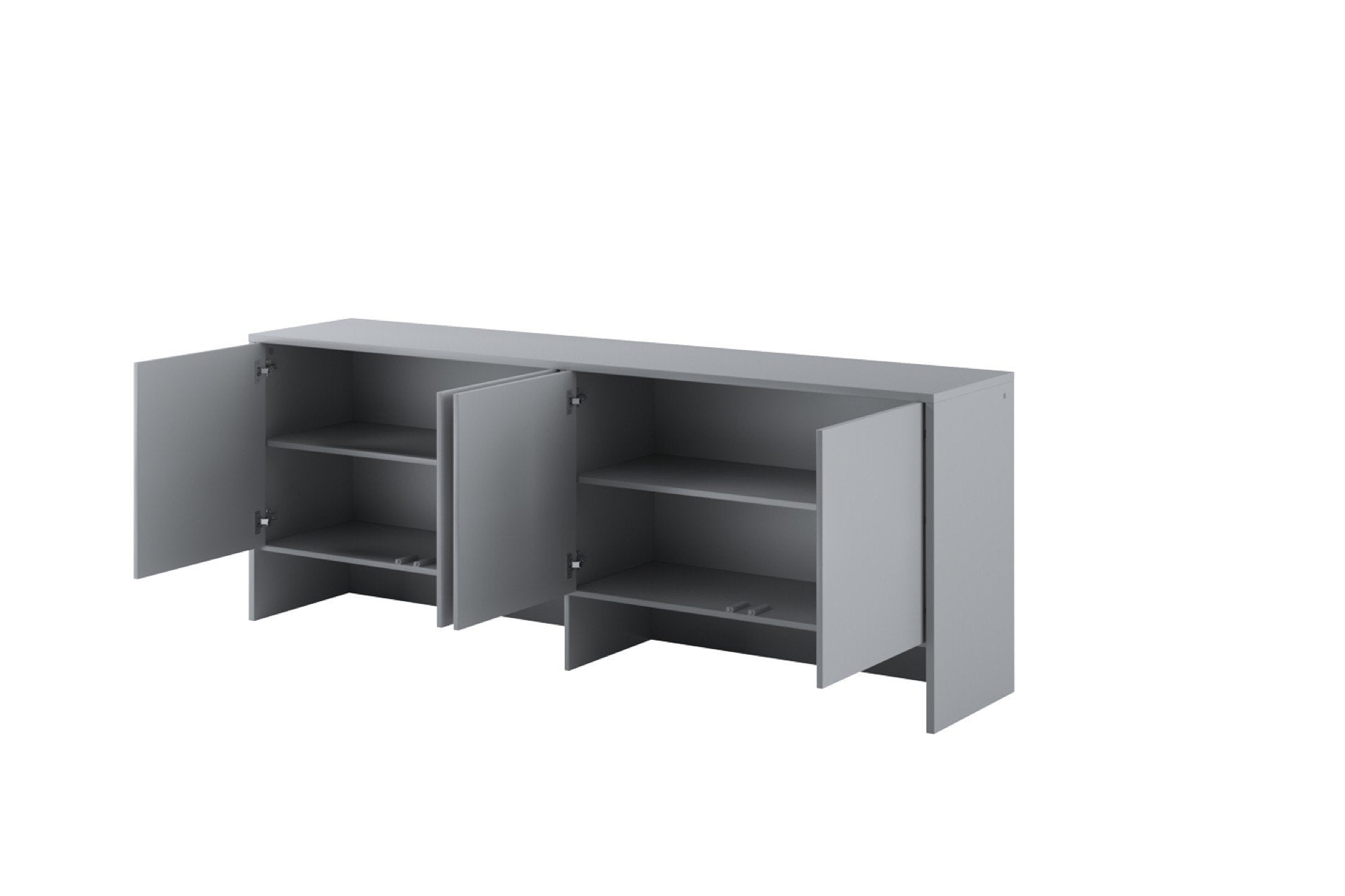View BC10 Over Bed Unit for Horizontal Wall Bed Concept 120cm Grey Matt 211cm information