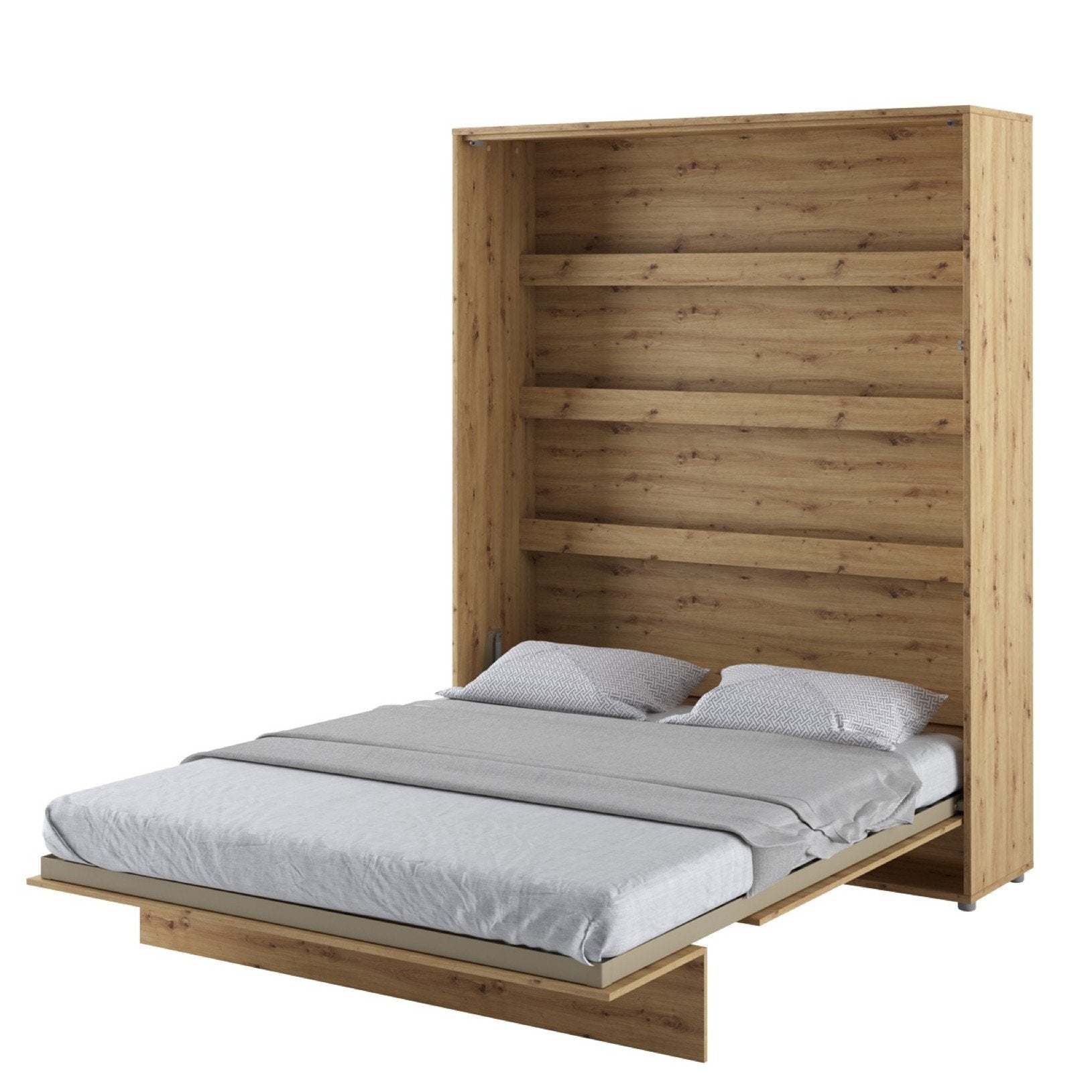 View BC13 Vertical Wall Bed Concept 180cm Murphy Bed Oak Artisan 180 x 200cm information