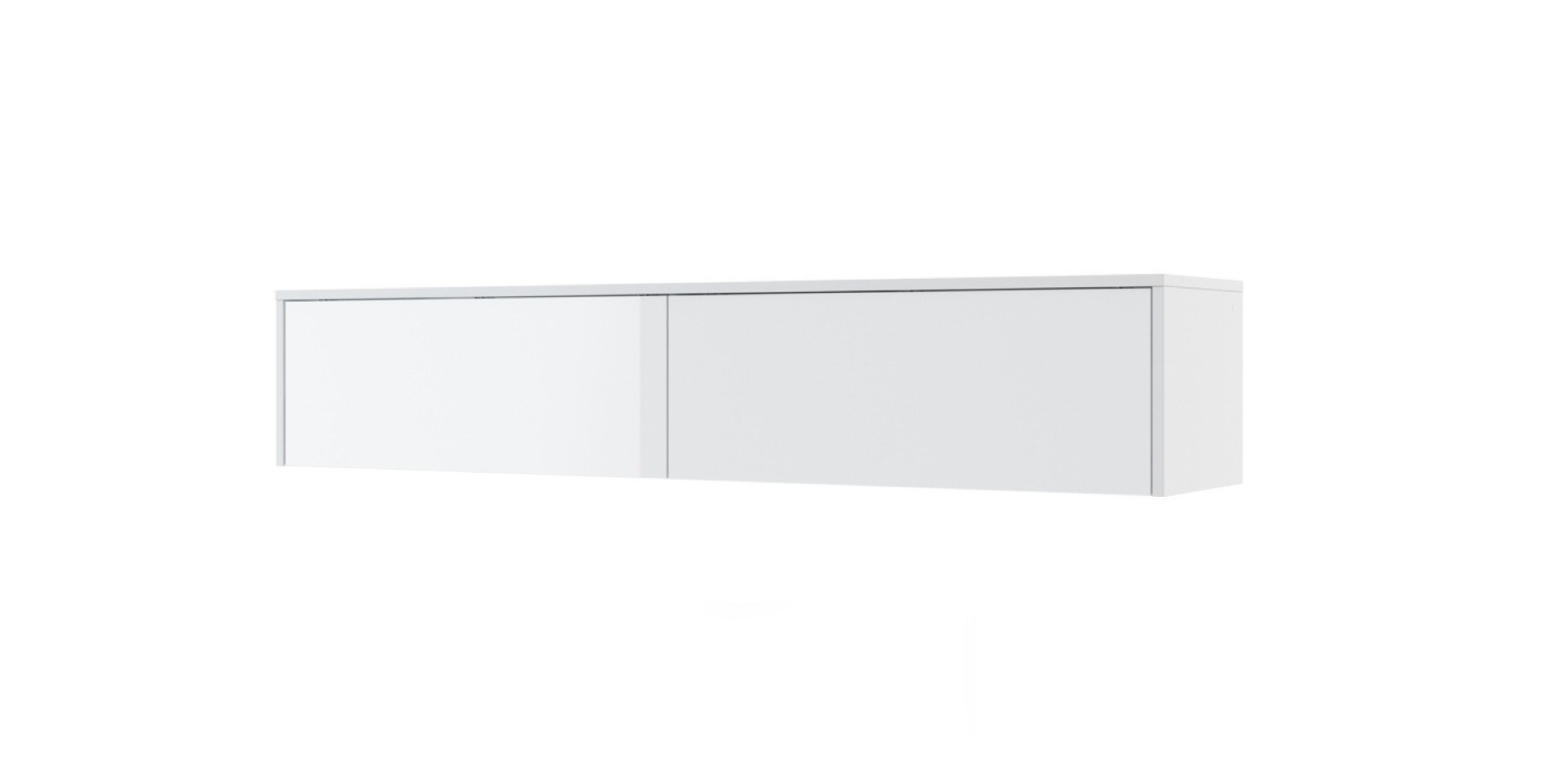 View BC15 Over Bed Unit for Horizontal Wall Bed Concept 160cm White Gloss 211cm information