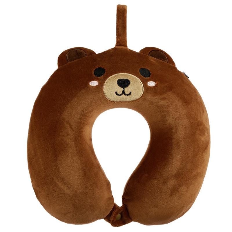 View Bear Relaxeazzz Plush Memory Foam Travel Pillow information