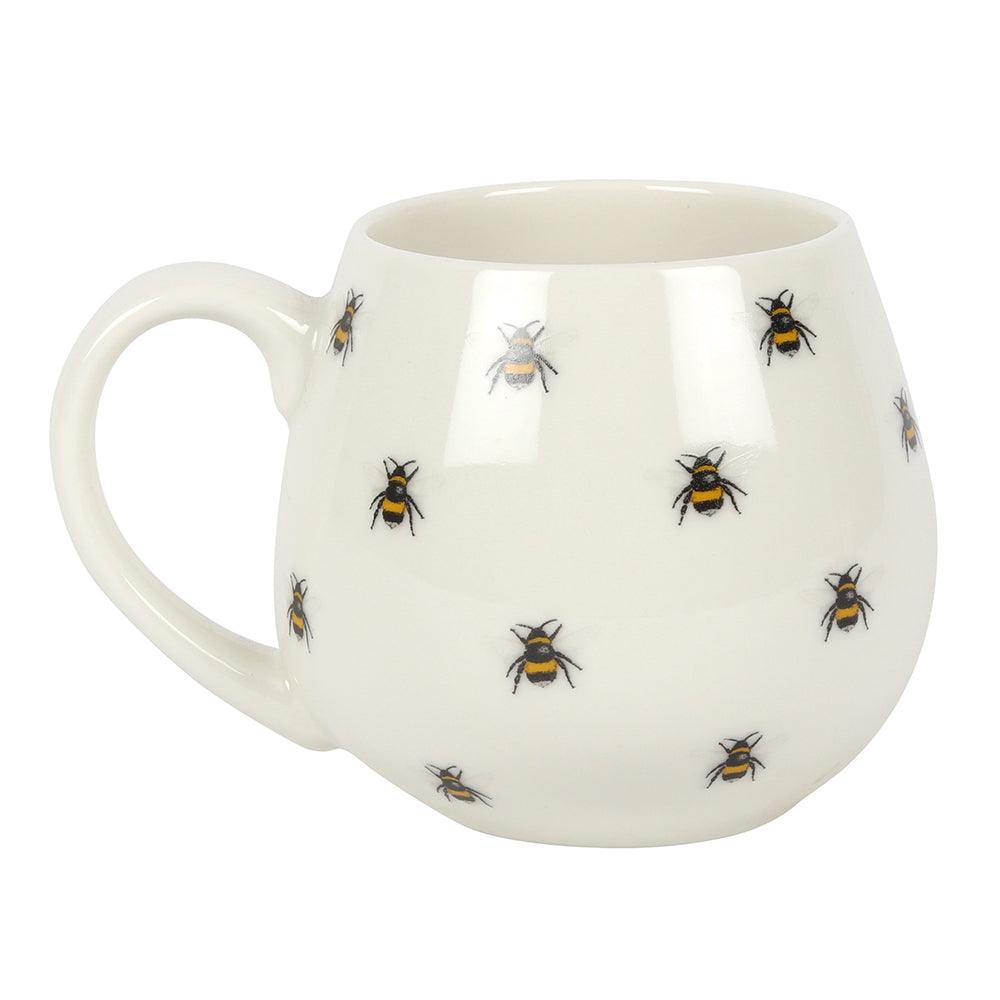View Bee Print Rounded Mug information