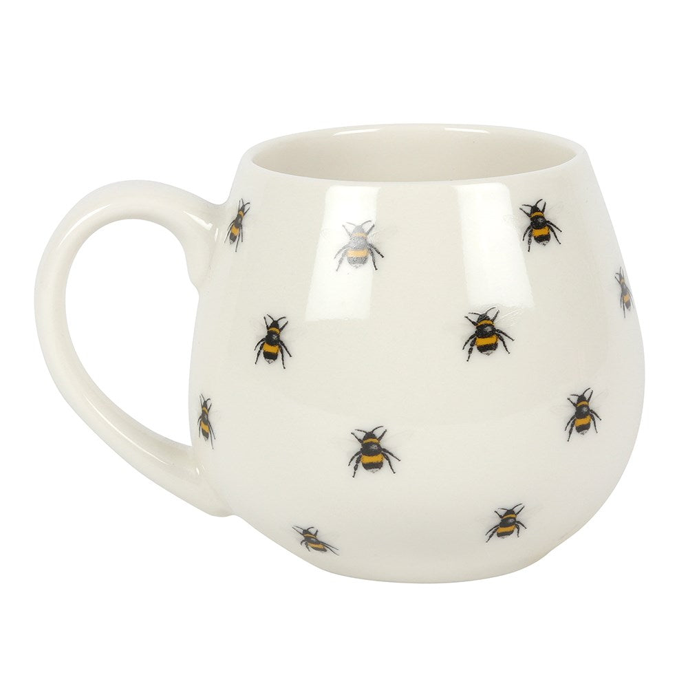 View Bee Print Rounded Mug information