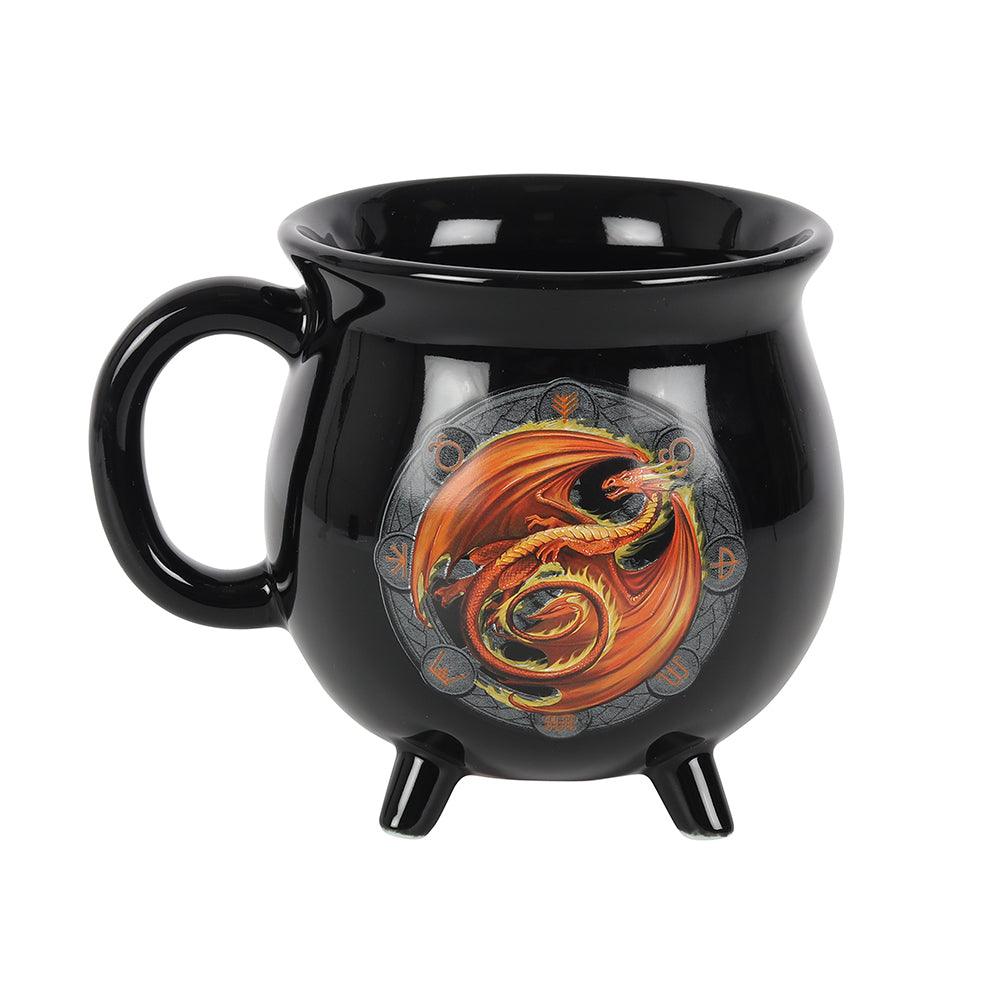 View Beltane Colour Changing Cauldron Mug by Anne Stokes information
