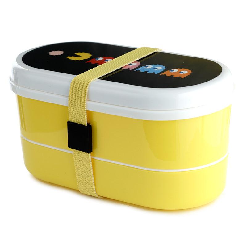 View Bento Lunch Box with Fork Spoon PacMan information