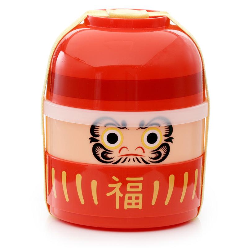 View Bento Round Stacked Lunch Box Japanese Daruma information