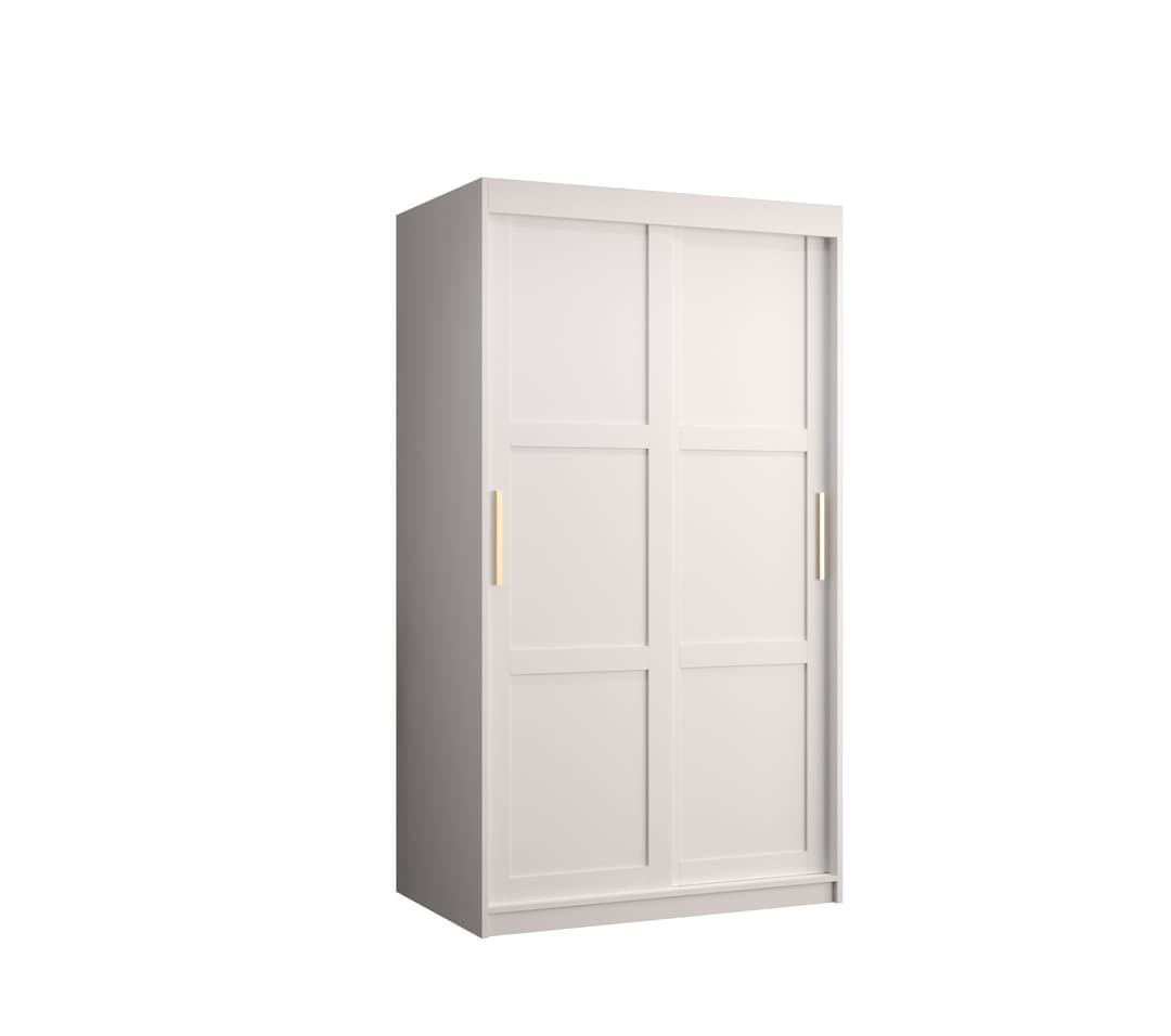 View Ramiro I Sliding Door Wardrobe 100cm White 100cm information