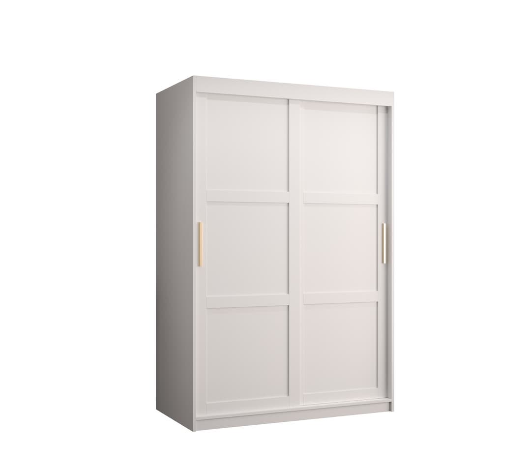 View Ramiro I Sliding Door Wardrobe 120cm White 120cm information