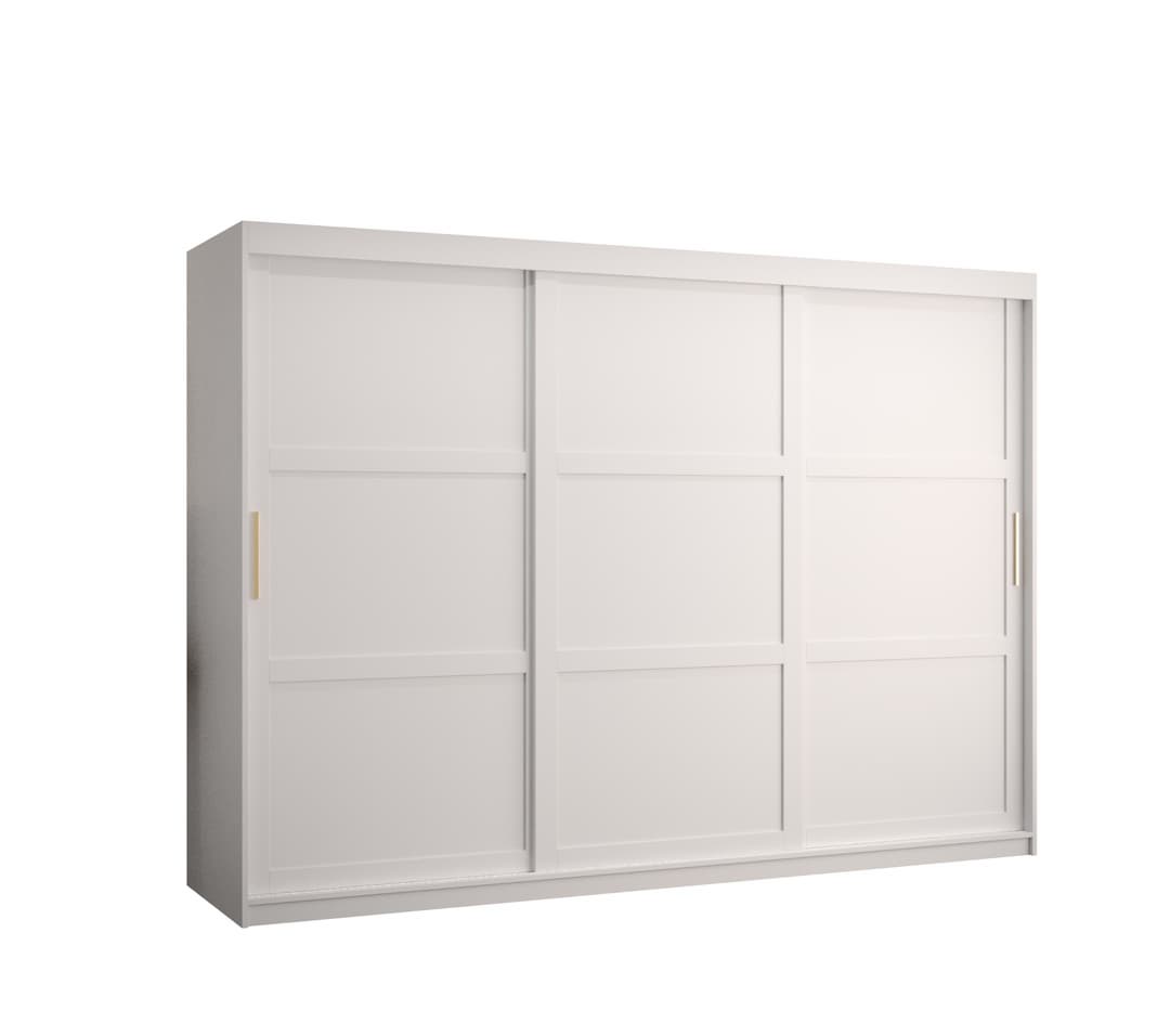 View Ramiro I Sliding Door Wardrobe 250cm White 250cm information