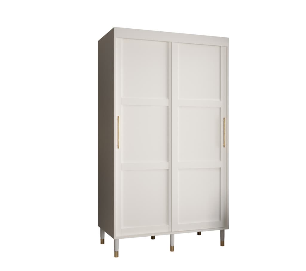 View Tromso I Sliding Door Wardrobe 120cm White 120cm information