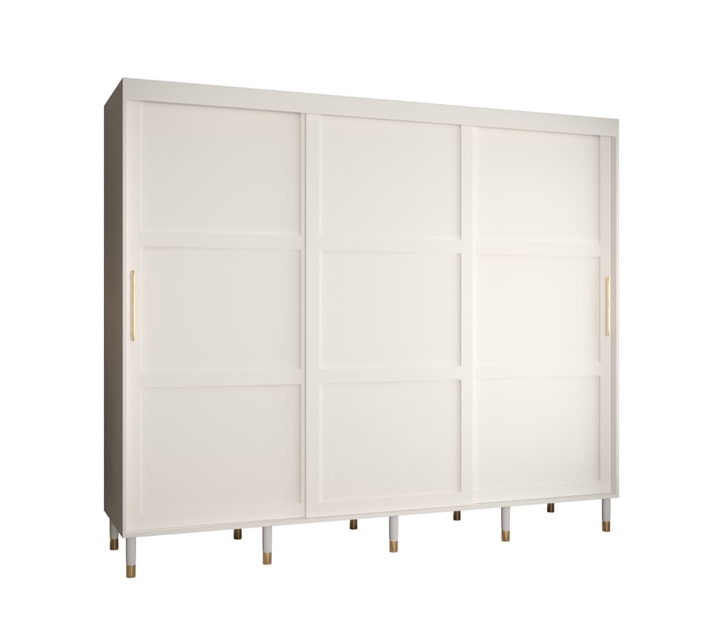 View Tromso I Sliding Door Wardrobe 250cm White 250cm information