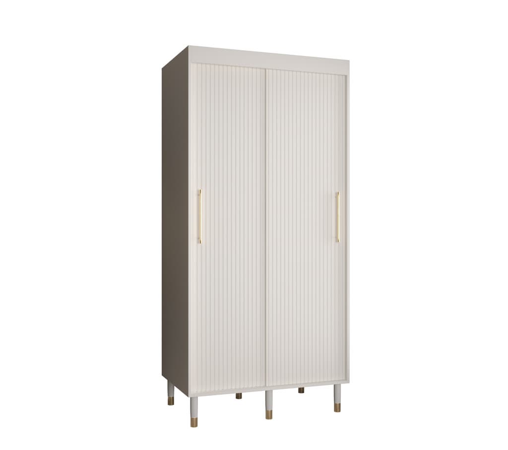 View Mora I Sliding Door Wardrobe 100cm White 100cm information