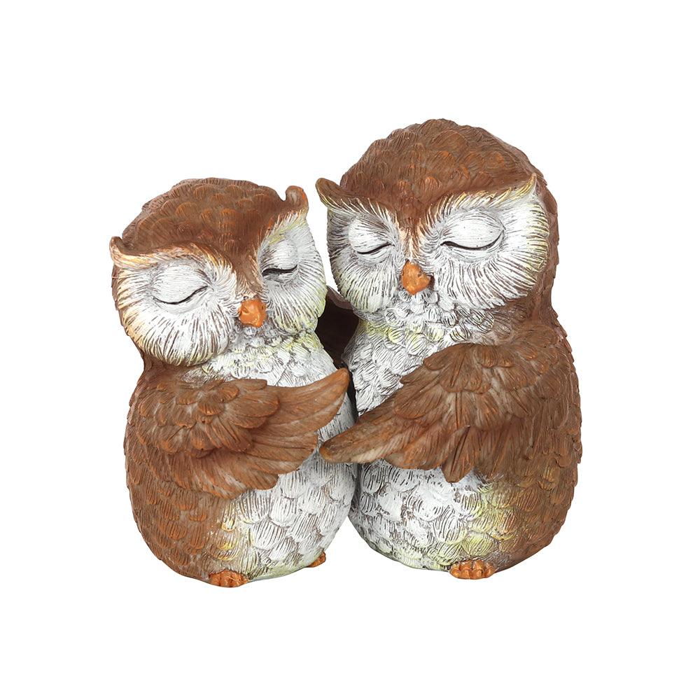 View Birds of a Feather Owl Couple Ornament information