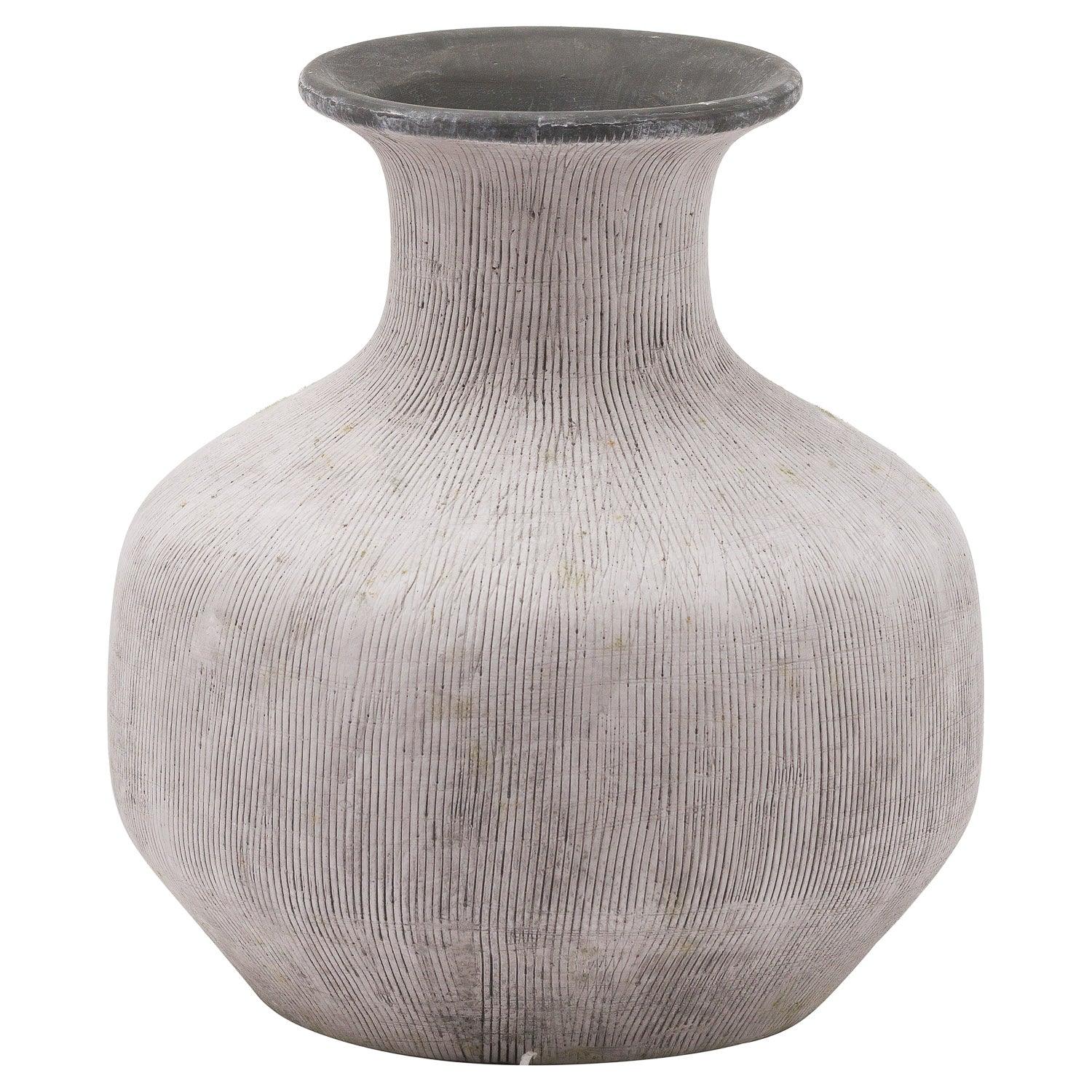 View Bloomville Squat Stone Vase information