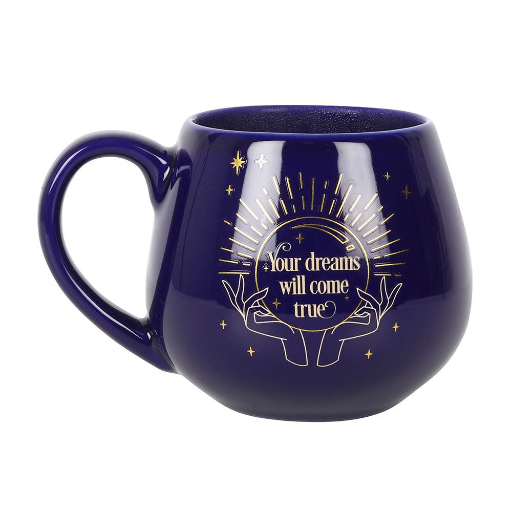 View Blue Fortune Teller Colour Changing Mug information