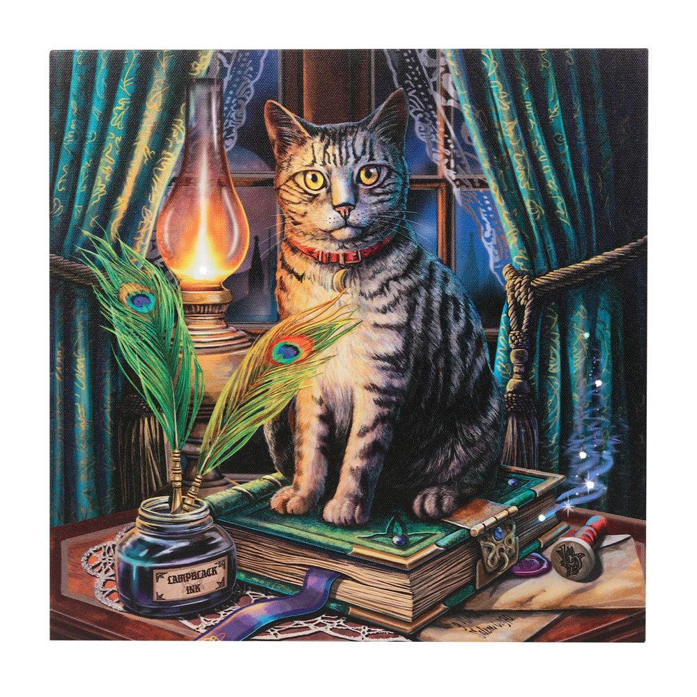 View Book of Shadows Light Up Canvas Plaque Wall Art information
