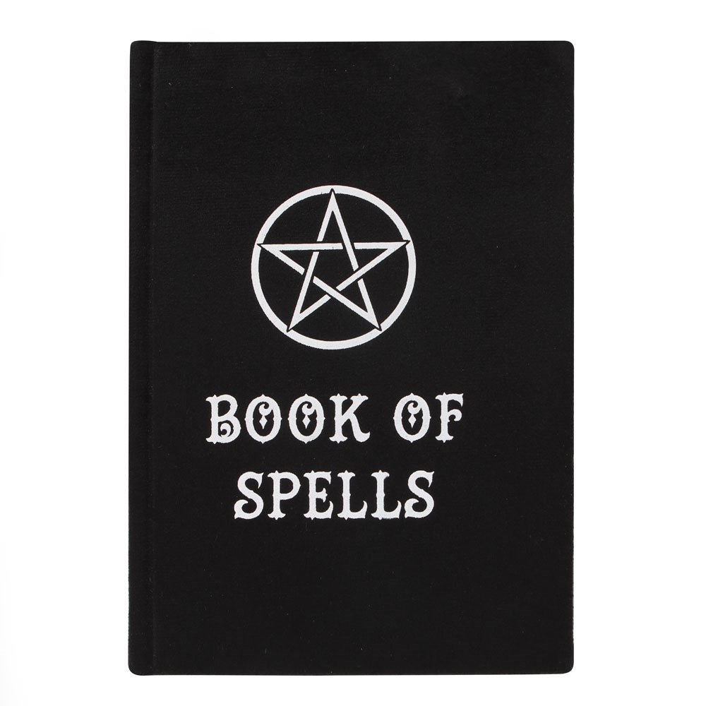 View Book of Spells Velvet A5 Notebook information