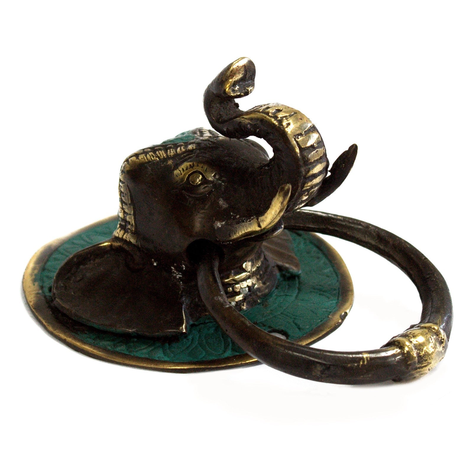 View Brass Door Knocker Elephants Head information