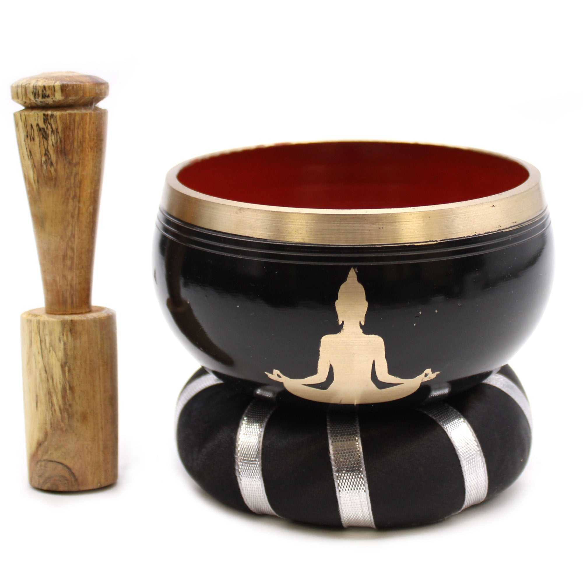 View Buddha Singing Bowl Set BlackOrange 107cm information