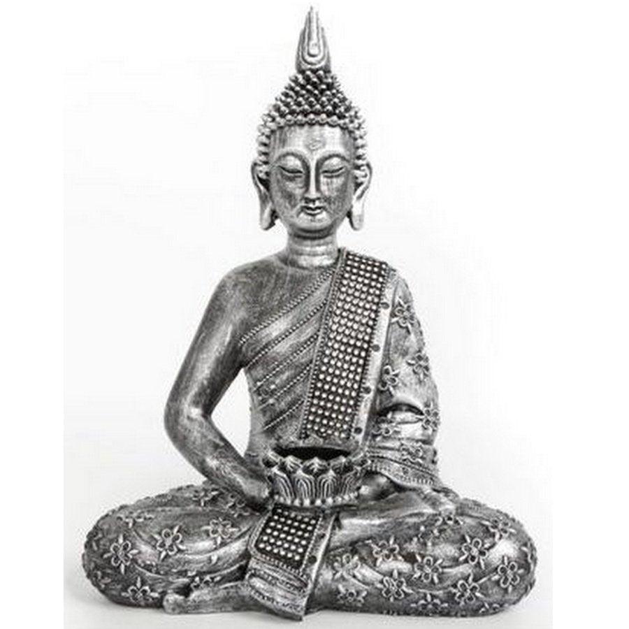 View Buddha Tea light Holder With Jewel information