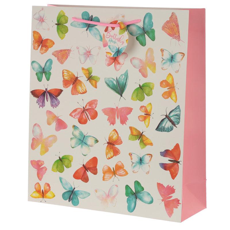 View Butterfly House Extra Large Gift Bag information