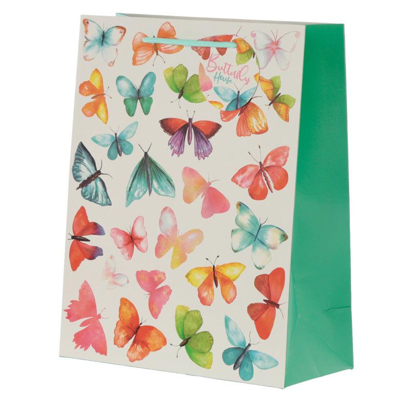 View Butterfly House Large Gift Bag information