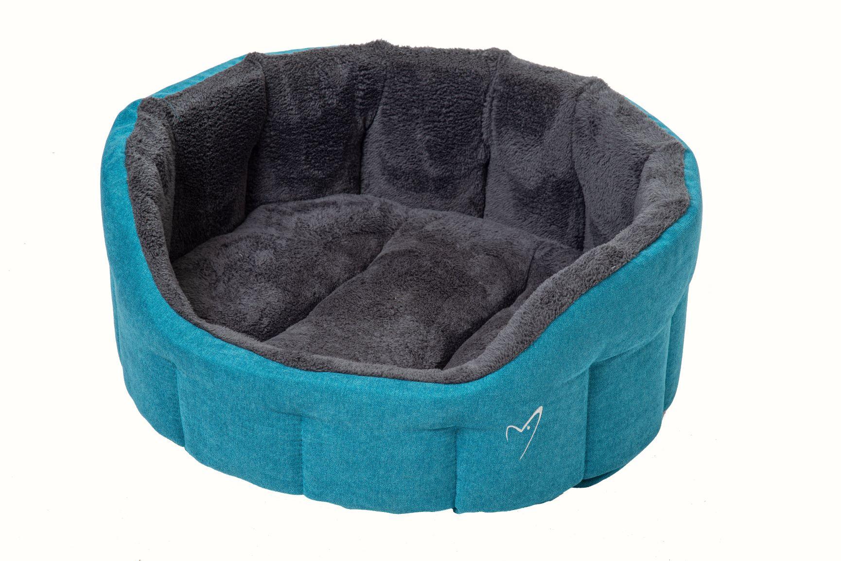 View Camden Deluxe Bed Teal Small 56cm 22 information