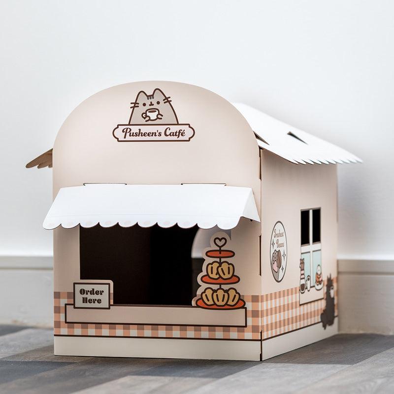 View Cardboard Cat Den Playhouse Pusheen the Cat information