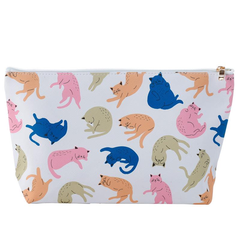 View Cats Life Large PVC Toiletry Makeup Wash Bag information