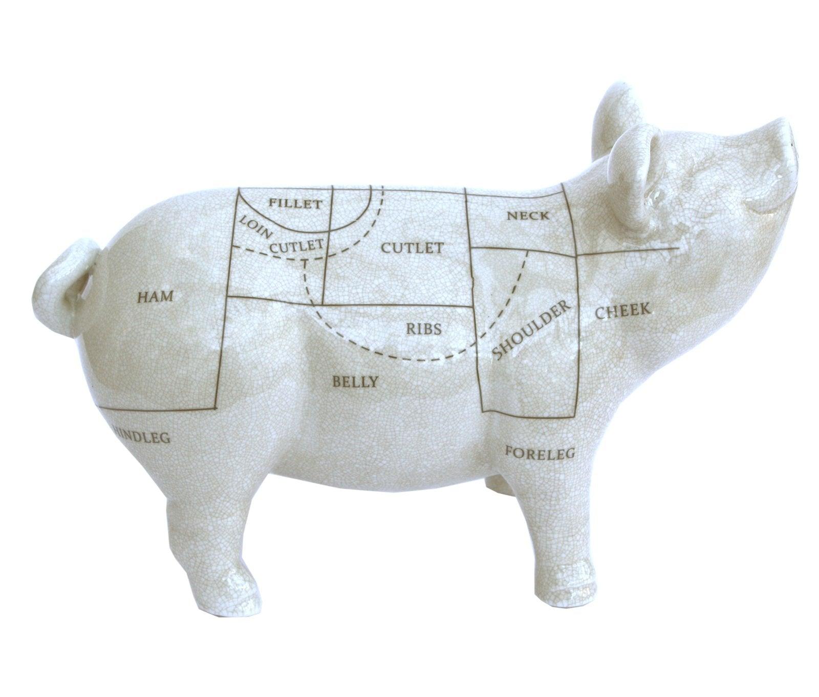View Ceramic Pig Ornament 32cm information