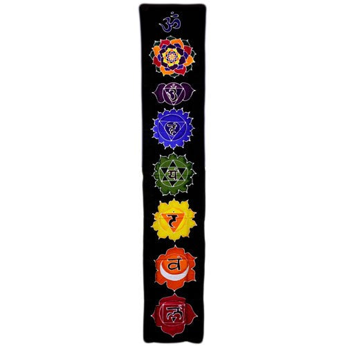 View Chakra Drop Banner Midnight 183x35cm information