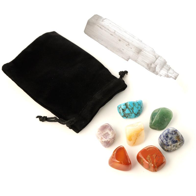 View Chakra Stones Kit with Crystal information