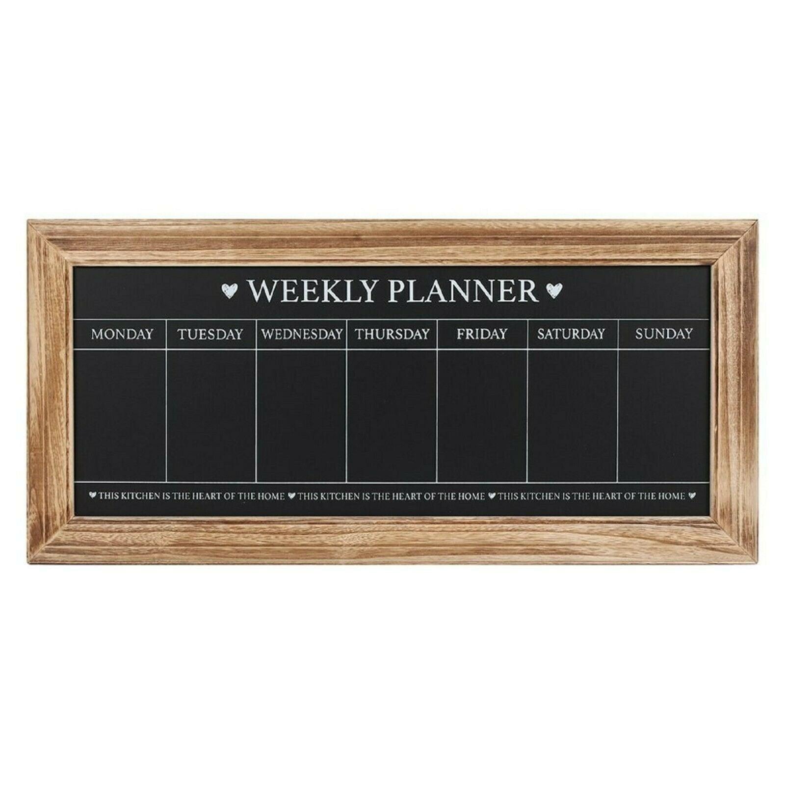 View Chalkboard Weekly Planner information