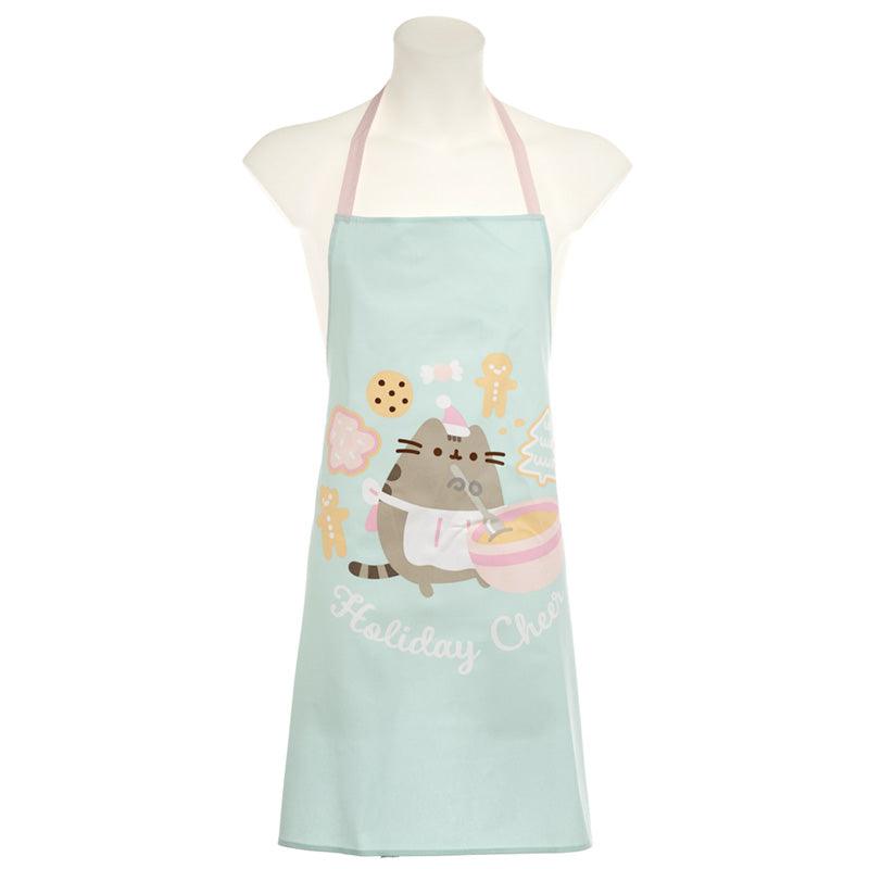 View Christmas Holiday Cheer Pusheen the Cat 100 Cotton Apron information