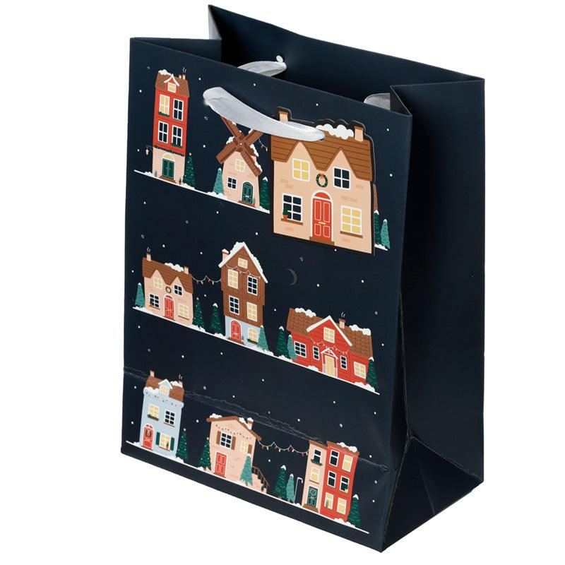 View Christmas Houses Medium Gift Bag information