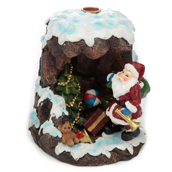 View Christmas Santas Grotto Backflow Incense Burner information